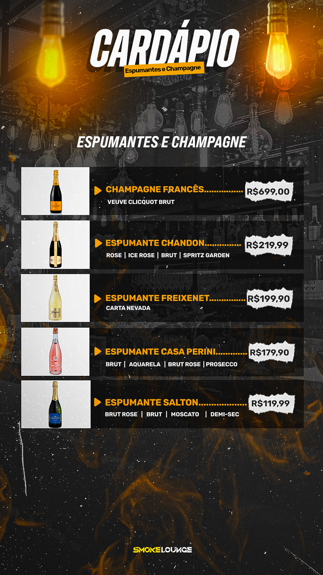 Espumantes e Champagne